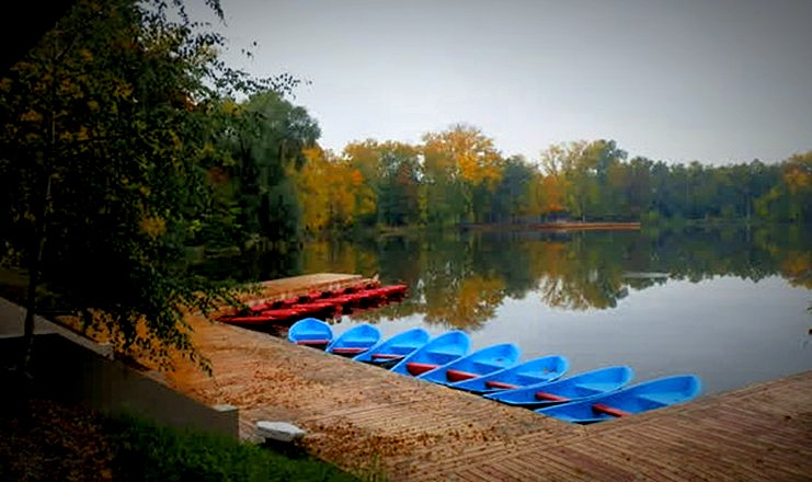 Собственный водоём санатория "Архангельское"